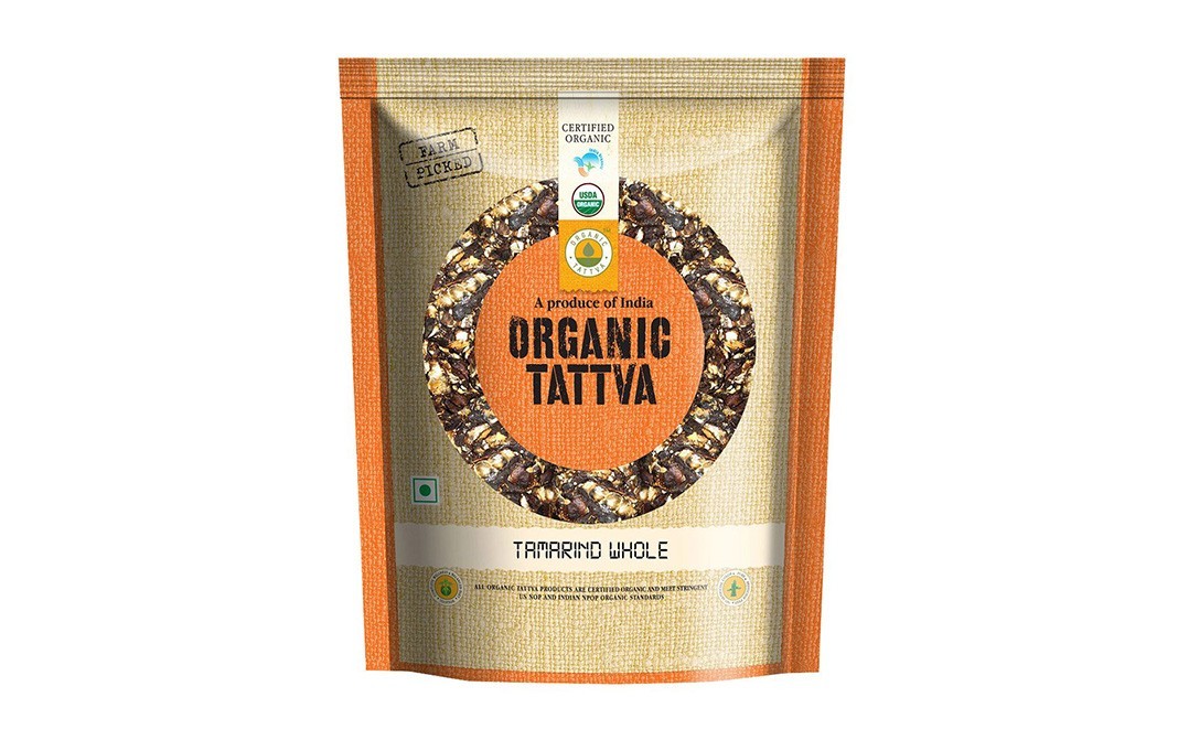 Organic Tattva Tamarind Whole    Pack  500 grams